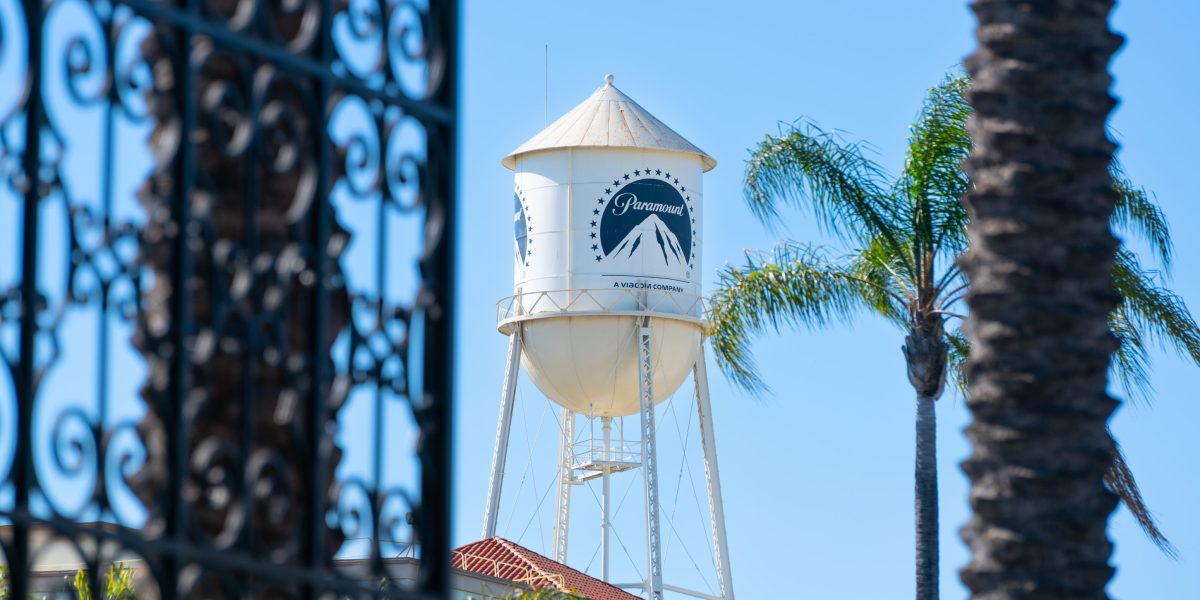 Film giant Paramount responded as smoke from the fire surrounded its famous studios and headquarters