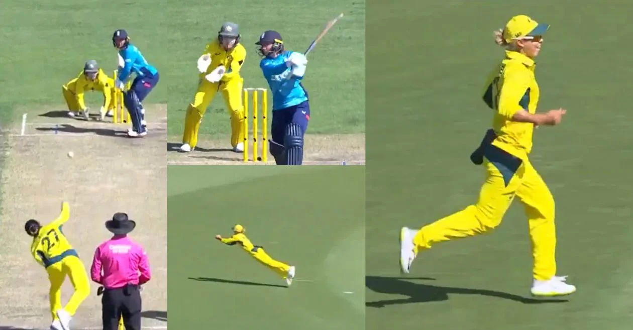 Australia vs England (Watch): Phoebe Litchfield’s incredible catch to dismiss Danni Wyatt-Hodge | Women’s Ashes 2025, 3rd ODI