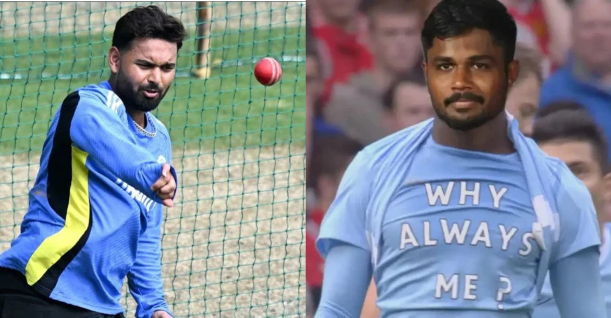 ‘Why always him?’: Fans react to selectors’ decision to pick Rishabh Pant over Sanju Samson in India’s Champions Trophy squad