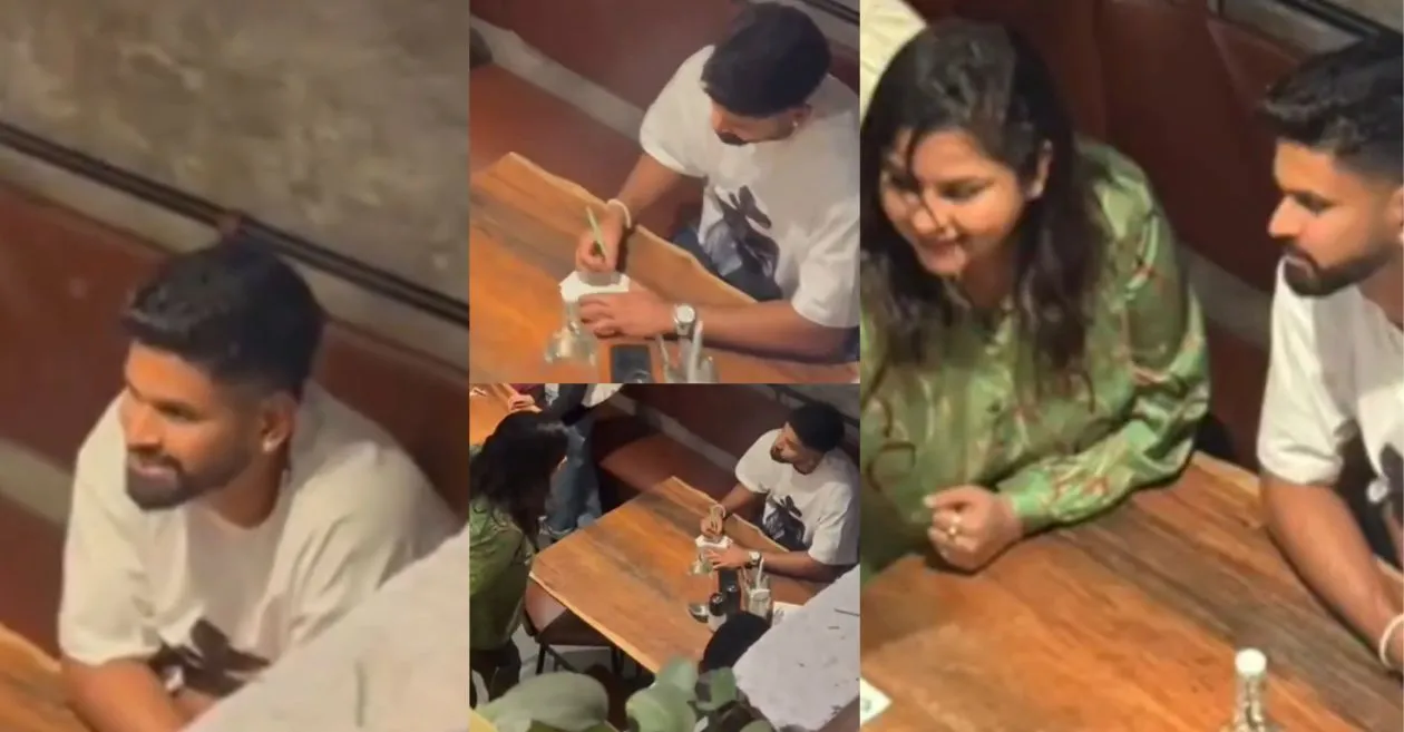 Watch: Shreyas Iyer grabs the attention of the internet with his heartfelt gesture towards female admirer