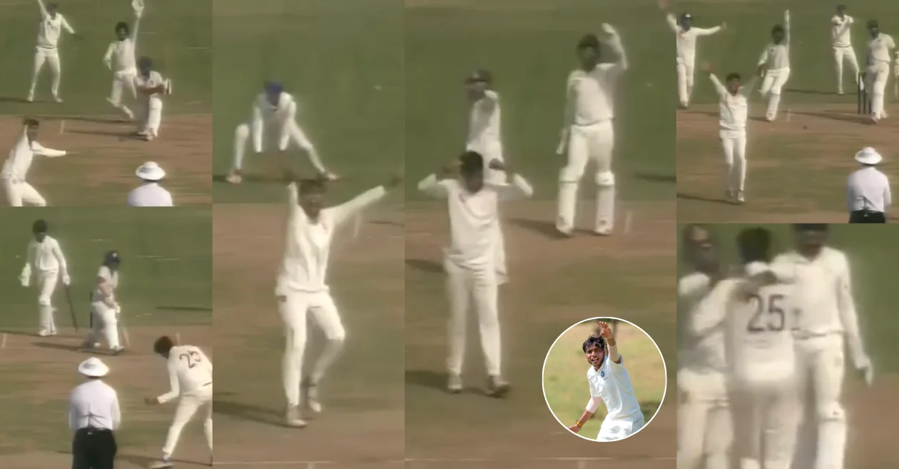 Watch: Siddharth Desai shocks Uttarakhand with staggering 9-wicket haul in Ranji Trophy 2025