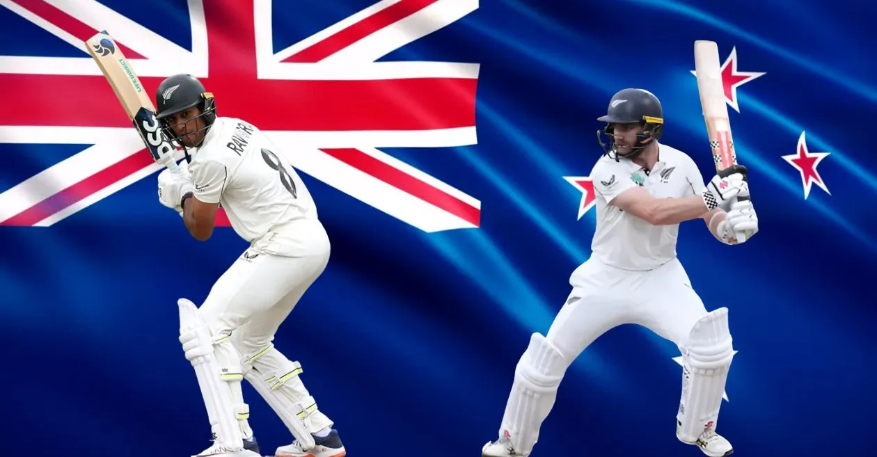 Top 5 players with the most runs in New Zealand WTC 2023-25 ​​ft. Kane Williamson and Rachin Ravindra