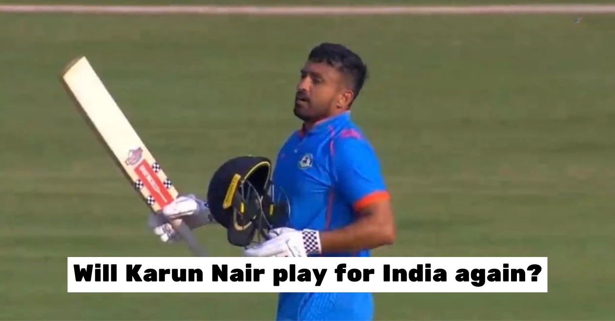 Will Karan Nair play for India again? Selectors keen on his heroics in Vijay Hazare Trophy 2024-25