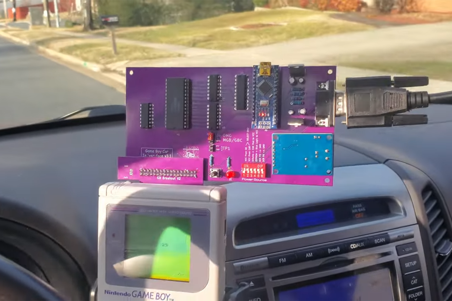 If You Hate Your Car’s Digital Dashboard, Consider a Game Boy