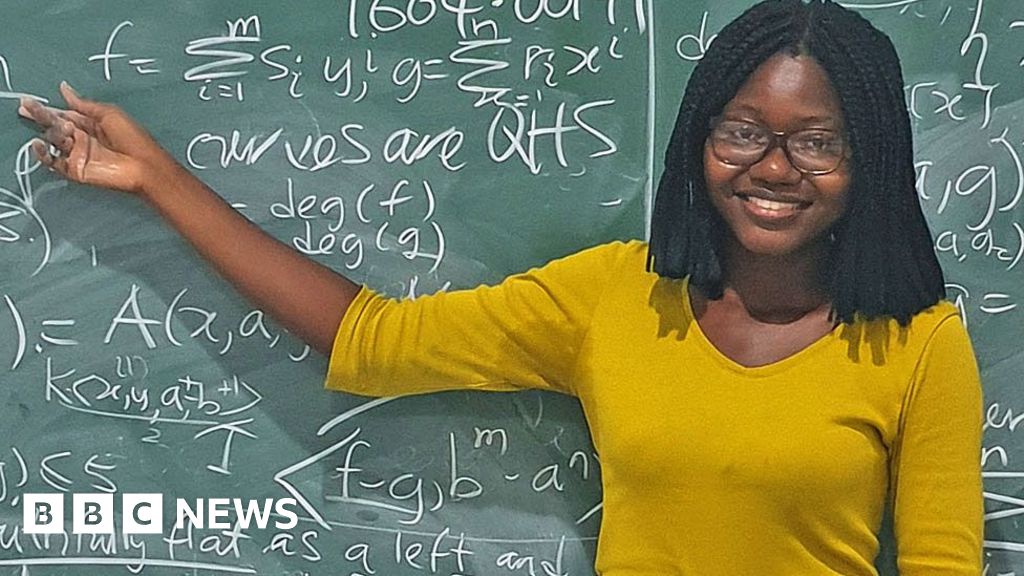 Math queen on quantum mission to mentor girls