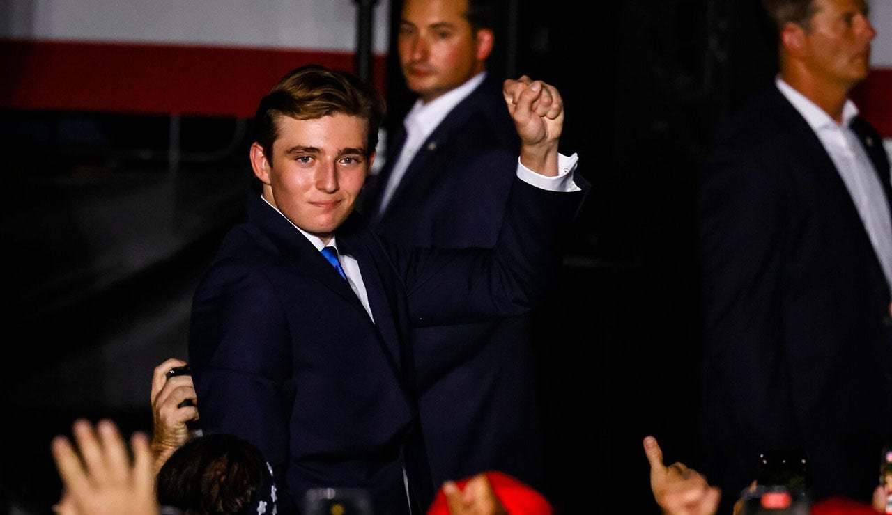 Barron Trump launches his own real estate firm