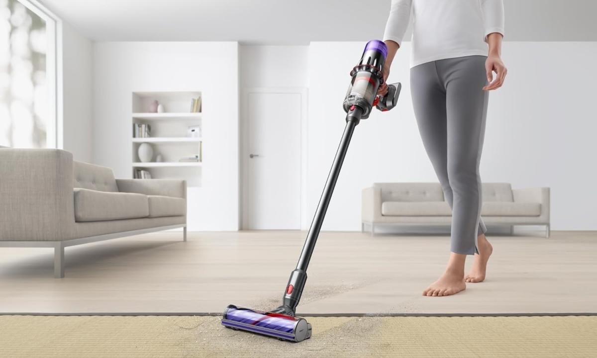 This Dyson cordless stick vacuum is now half off