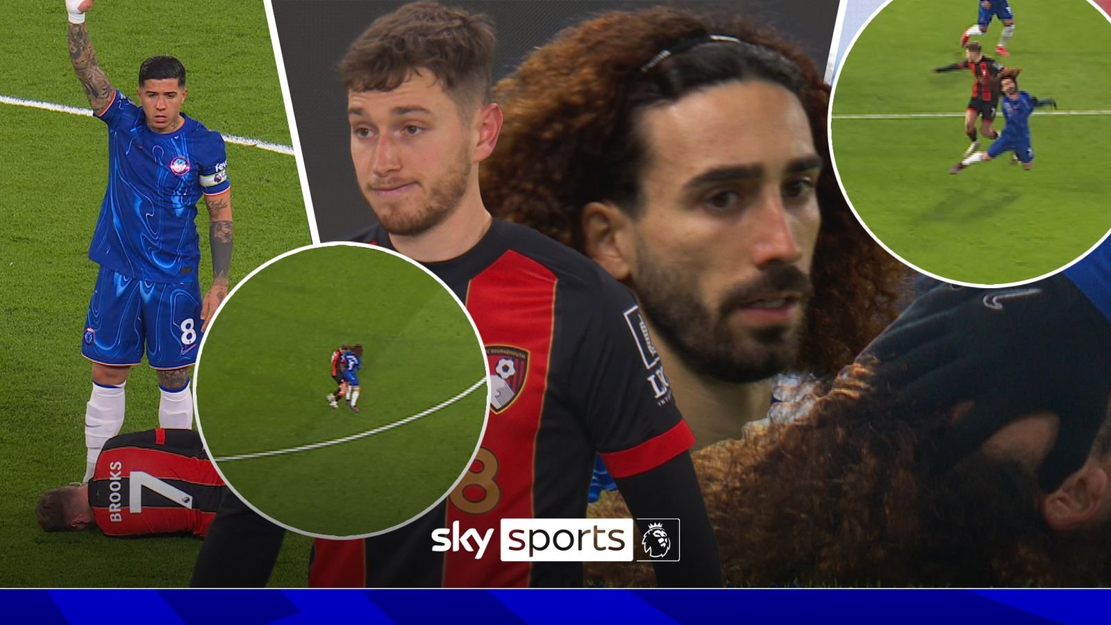 Chelsea’s Premier League history! How the conflict between Brooks and Cucurella unfolded