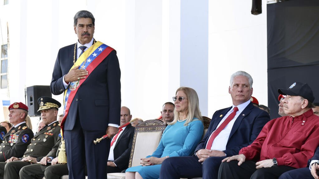 Venezuela’s Maduro is sworn in amid protests and international criticism