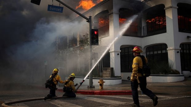 IN PICTURES | Landmarks of the Los Angeles area before and after the wildfires