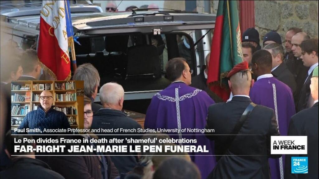 Mixed reactions to the death of French far-right leader Jean-Marie Le Pen