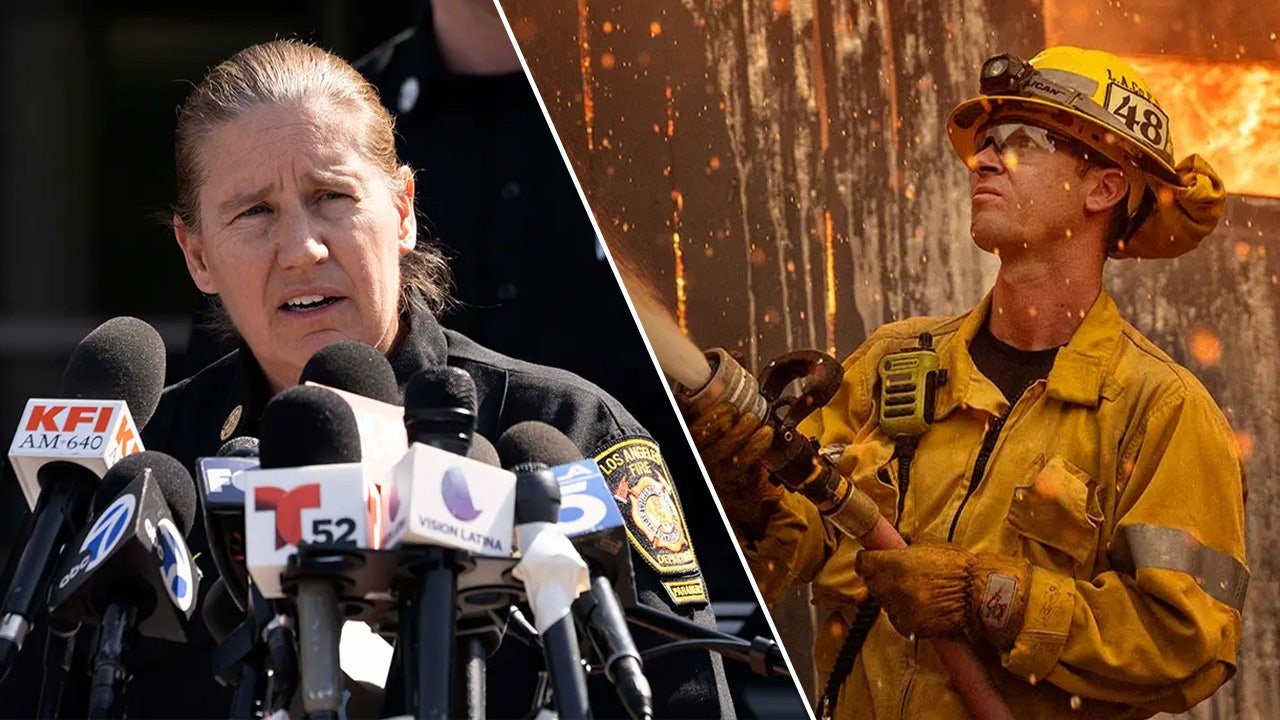 Los Angeles Fire Chief Christine Crowley says the city has failed residents