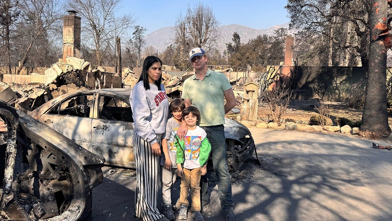 Altadena family of four stays brave in face of devastating wildfire losses: ‘Everything I loved is gone’