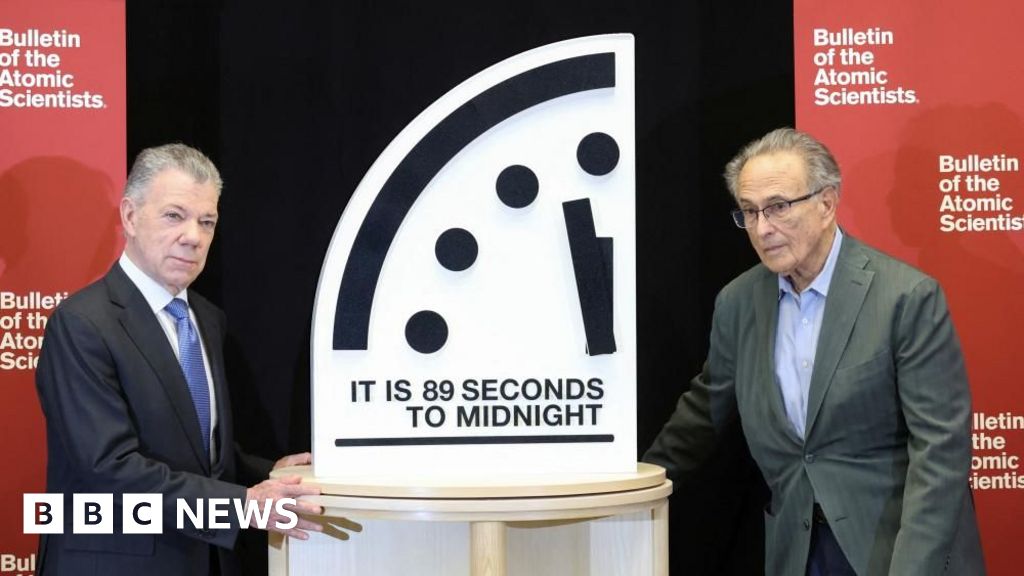 “The Doomsday Clock” moved to the closest damage ever in history