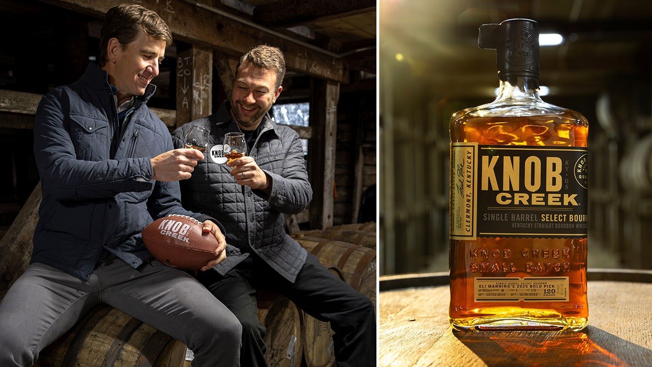 Eli Manning unveils Knob Creek collaboration ahead of Super Bowl