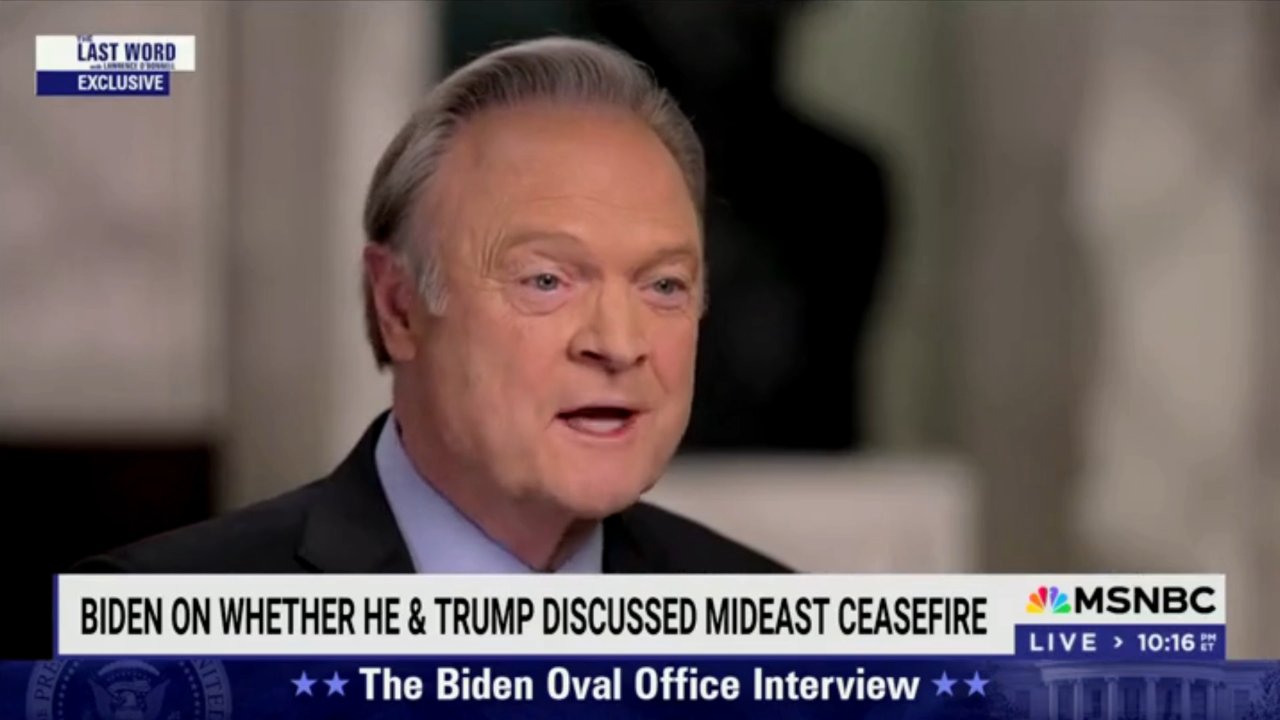 MSNBC’s Lawrence O’Donnell gushes about Biden’s ‘miraculous’ accomplishments