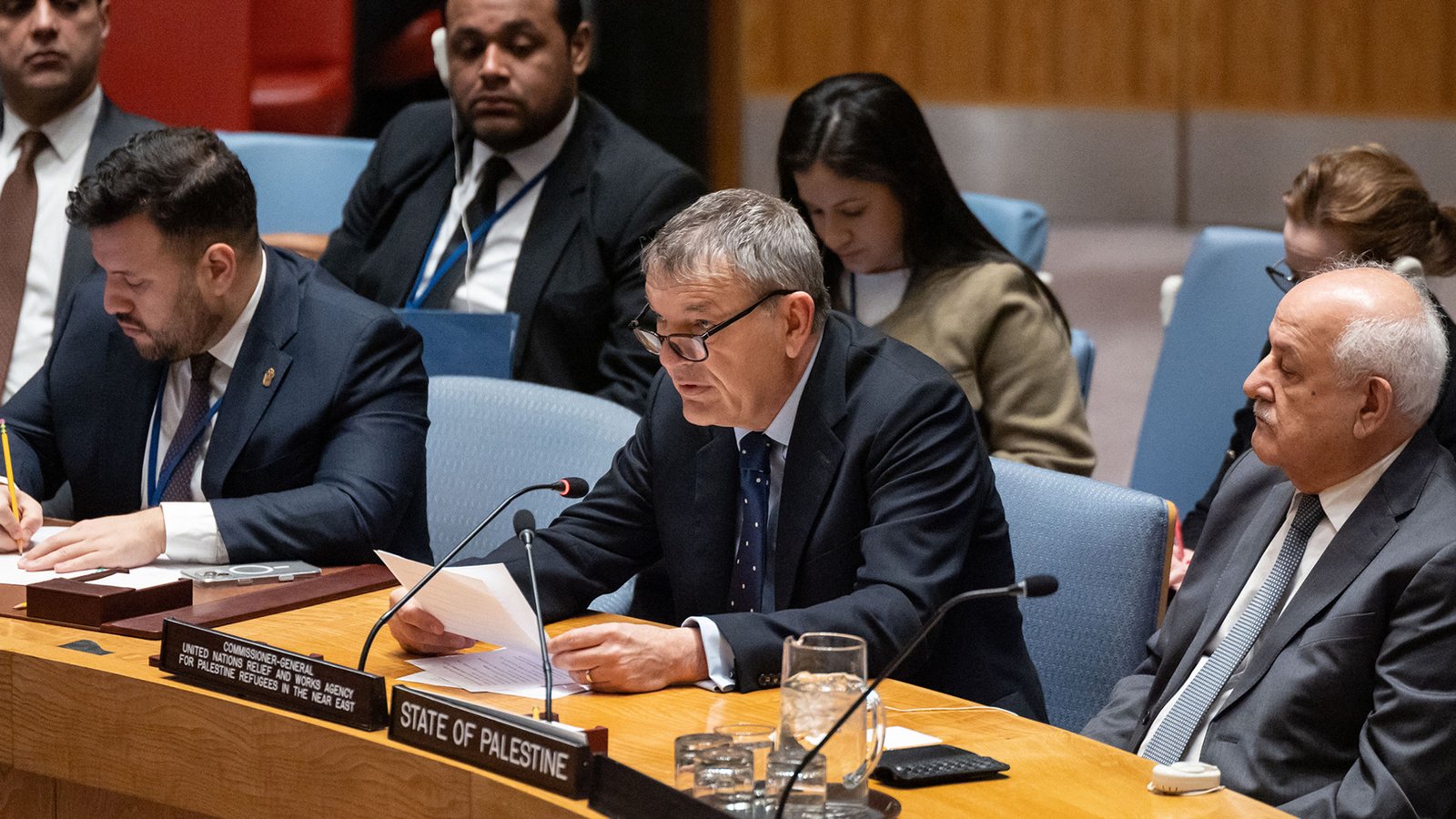 Address of the Local Affairs Office of the United Nations Security Council meeting