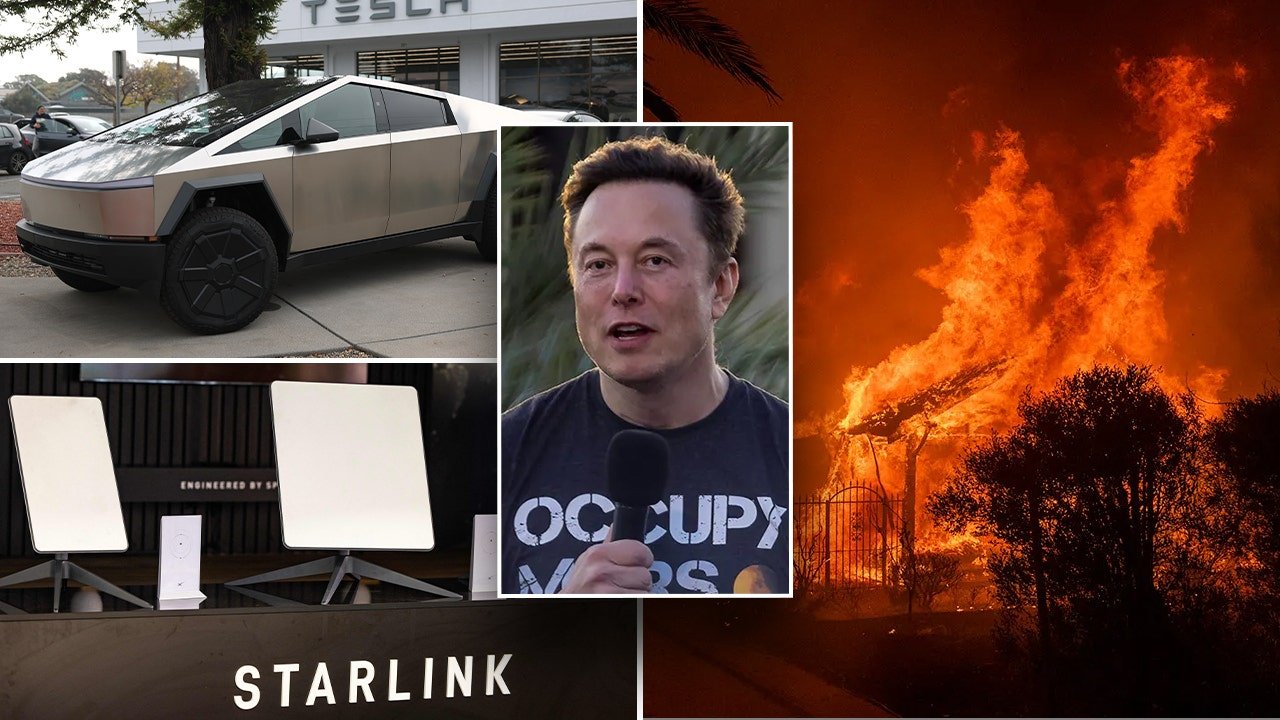 Musk to provide Wi-Fi to wildfire affected areas via Starlink, Cybertrucks