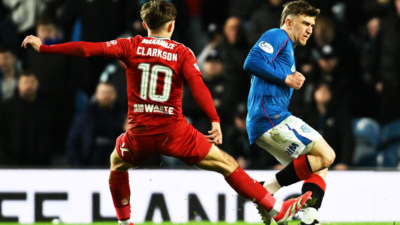 Referee Watch: Should Aberdeen’s Clarkson get a red card against Rangers?