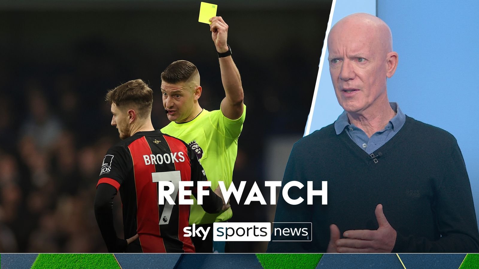 Referee Watch: Why Brooks got booked for Cucurella clash