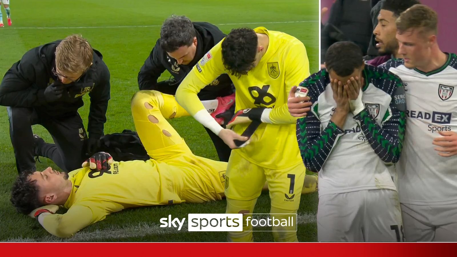 Trafford used “black magic” to save two penalties, leaving Isidor in tears!