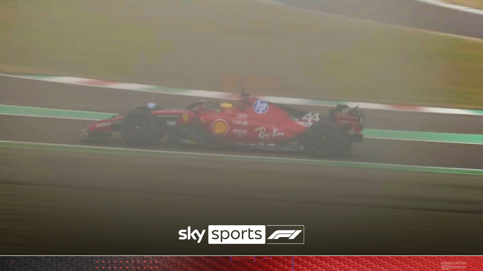 Exclusive: Hamilton completes first lap in Ferrari!