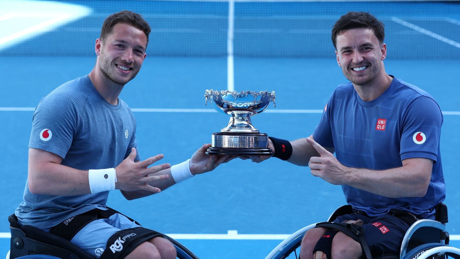 Australia Open: Alfie Hewett and Gordon Reid won the sixth continuous men’s wheelchair doubles champion | tennis news