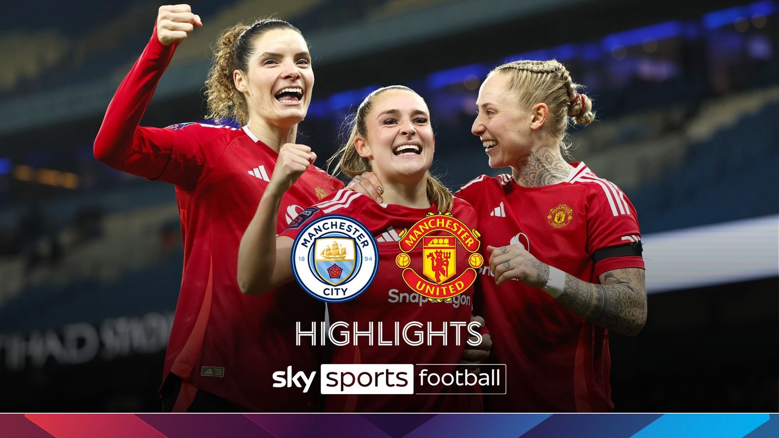 Highlight: Thune hat-trick settles chaotic Manchester derby!