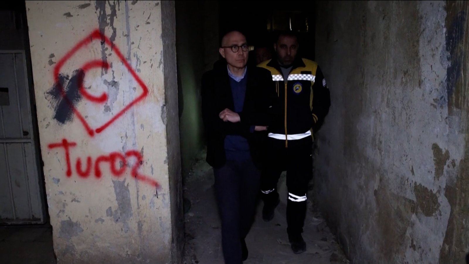 UN Secretary-General Volker Turk meets Syria’s Salad and visits Sednaya prison