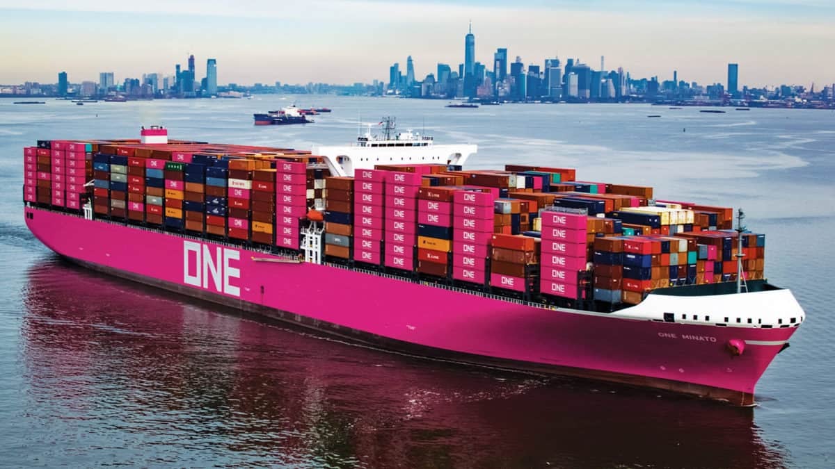 A container alliance is based on the third quarter benefits